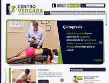 Tablet Screenshot of centrovergara.com.ar